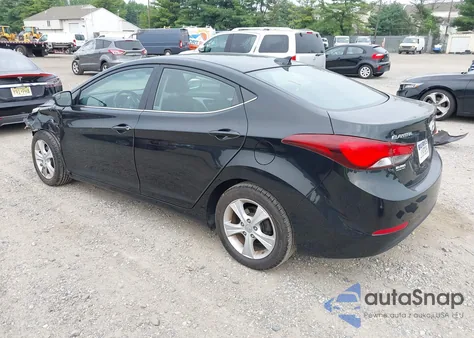 2016 Hyundai Elantra Value Edition from USA, damaged, VIN 5NPDH4AE3GH738707